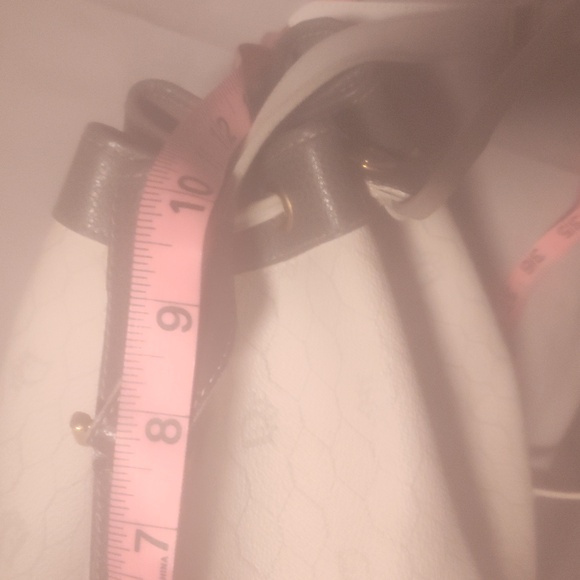 VINTAGE Christian Dior Honeycomb Drawstring Bucket Bag with Pouch White … - Picture 4 of 17